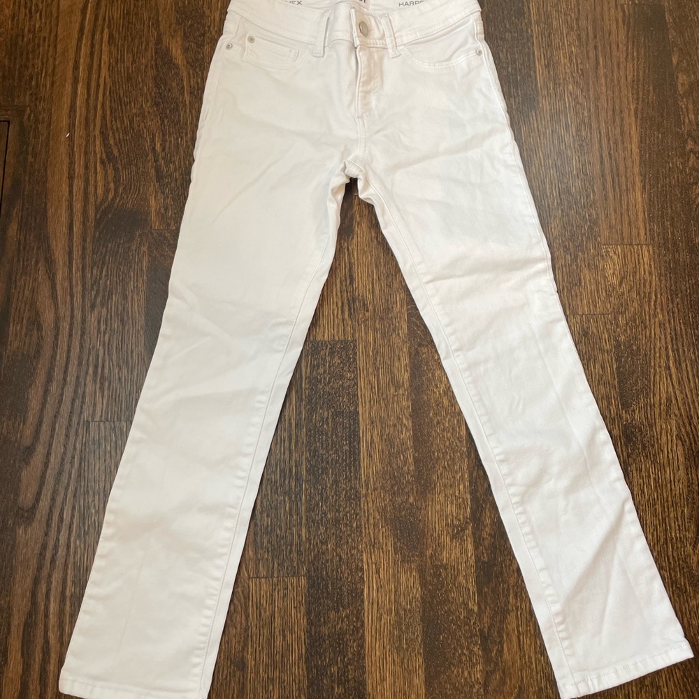 NWOT DL1961 Girls White Denim Jeans